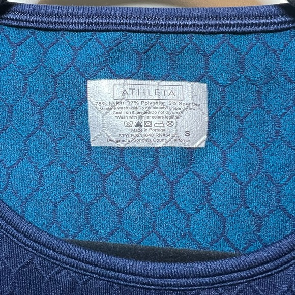 Athleta Navy Blue Tank Top - Picture 10 of 10